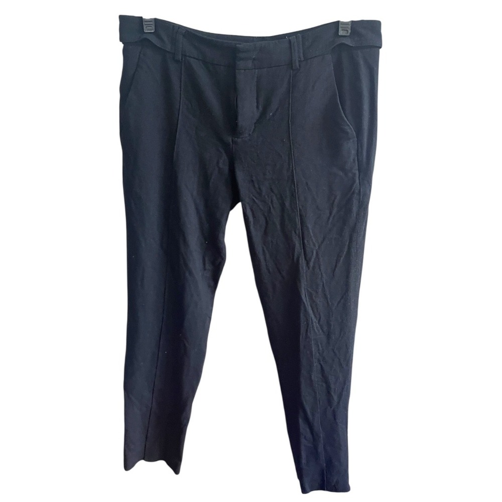 Vince Women Black Wool Blend Trousers Pants Size 4‎